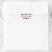 Asystole Medische Humor Stickers (Tas)