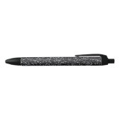 Aszinkzwarte glitter zwarte inkt pen (Bovenkant)