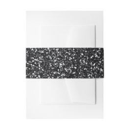 Aszinkzwarte glitters uitnodigingen wikkel
