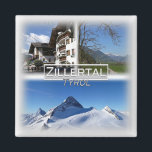 AT0019 Europa, Oostenrijk, Tirol, Zillertal, Koelk Magneet<br><div class="desc">Hier vindt u het souvenir van uw vakantie. Deze categorie bevat koelkastmagneten van vele locaties in Oostenrijk. (AT0019 Europa, Oostenrijk, Tirol, Zillertal, Mainstreet, Uitzicht, Panorama, Koelkastmagneet). Verras vrienden en familieleden met de unieke souvenirs van uw geweldige reis. Probeer ons. #LeoPepeDesign - europa oostenrijk, leopepedesign, reis fototoerisme, cadeau souvenir gadget koelkast...</div>