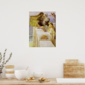 At Aphrodite's Cradle by Sir Lawrence Alma Tadema Poster (Keuken)