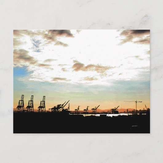 AT-AT-invasie van Oakland Briefkaart (Voorkant)