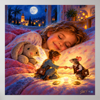 At Home in Two Stories – Tooth Fairy & Ratoncito P Poster