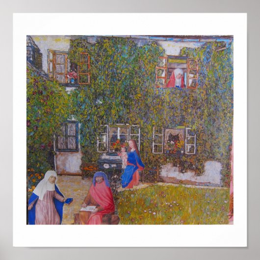 At Home with the Folks at Klimt's House Poster (Voorkant)