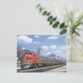 AT&SF EMD F-7 BRIEFKAART (Staand voorkant)