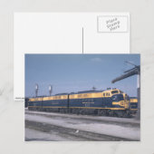 AT&SF EMD FT, set Briefkaart (Voorkant / Achterkant)