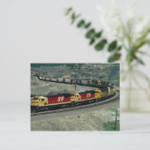 AT&SF GE BRIEFKAART (Staand voorkant)