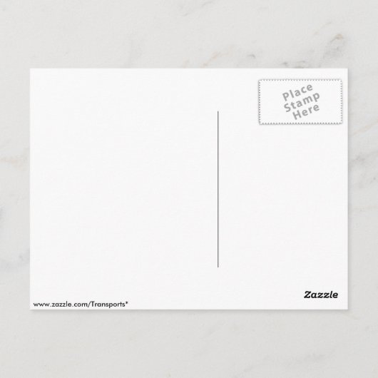 AT&SF GE BRIEFKAART (Achterkant)