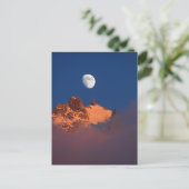 At Sunrise Adelaar van het Plan Chamonix, Frankrij Briefkaart (Staand voorkant)