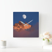 At Sunrise Adelaar van het Plan Chamonix, Frankrij Vierkante Klok (Huis)