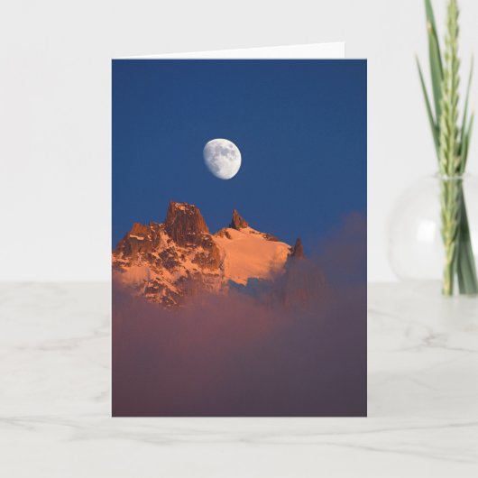 At Sunrise | Aiguille du Plan Chamonix, France Kaart (Voorkant)