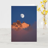 At Sunrise | Aiguille du Plan Chamonix, France Kaart (Gele Bloem)