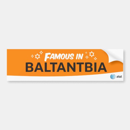 AT&T beroemde sticker (Voorkant)