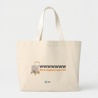 AT&T-boodschappentas Grote Tote Bag