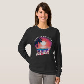 At The Beach Retro Summer Vacation Palm Trees T-shirt (Voorkant volledig)