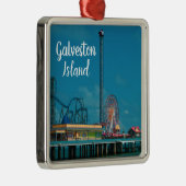 At The Pier Galveston Island Premium Ornament (Rechts)
