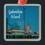 At The Pier Galveston Island Premium Ornament<br><div class="desc">Bring the feeling of being at the pier to your home with this At The Pier Galveston Island Ornament from Galveston,  Texas. Each item is created and designed for you from original fotography.</div>