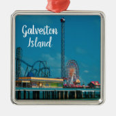 At The Pier Galveston Island Premium Ornament (Voorkant)