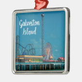 At The Pier Galveston Island Premium Ornament (Links)