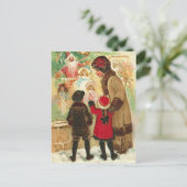 At The Toy Store Window Briefkaart (Staand voorkant)