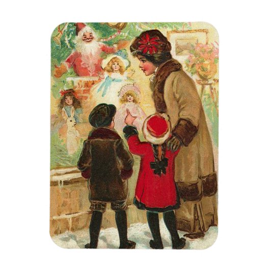 At The Toy Store Window Magneet (Verticaal)