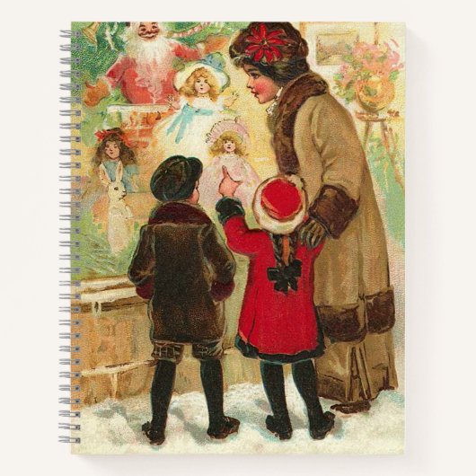 At The Toy Store Window Notitieboek (Voorkant)