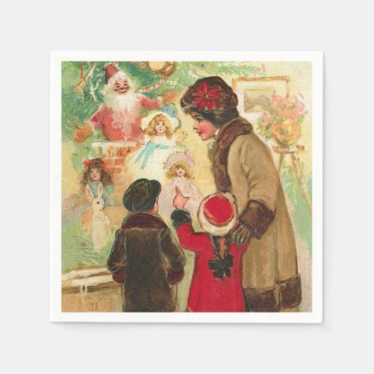 At The Toy Store Window Servet (Voorkant)