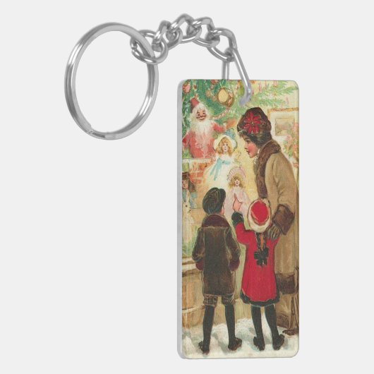 At The Toy Store Window Sleutelhanger (Voorkant Links)