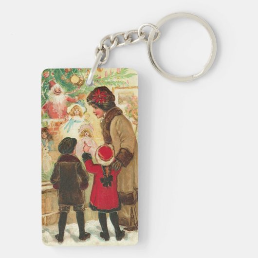 At The Toy Store Window Sleutelhanger (achterkant)