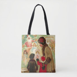 At The Toy Store Window Tote Bag