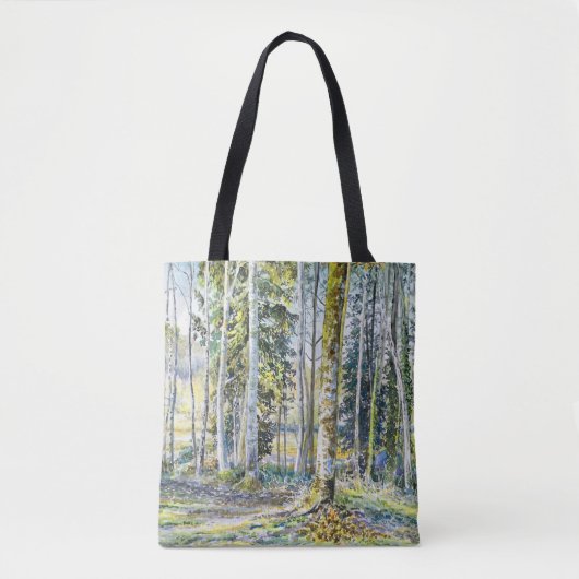 'At Winter's Edge' Tote Bag (Voorkant)