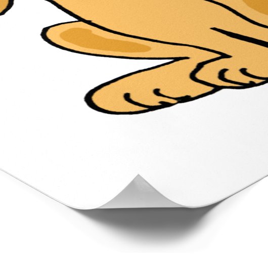 AT-Yellow Labrador Retriever Poster (Hoek)