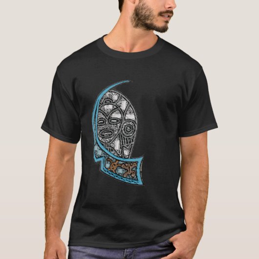 Atabey Goddess Taíno Symbol uit Puerto Rico T-shirt (Voorkant)