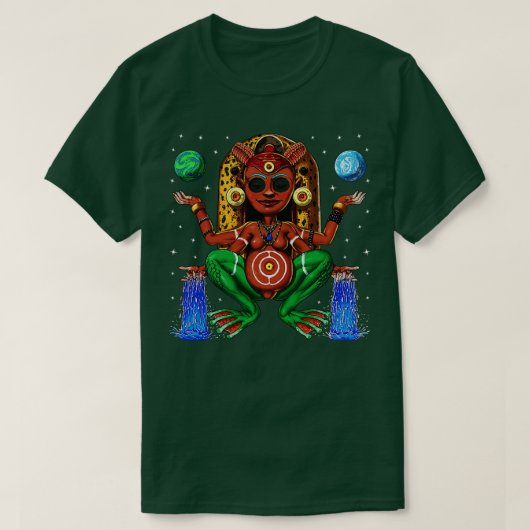 Atabey Taino Goddess T-shirt (Design voorkant)
