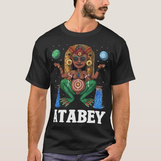 Atabey Taino Godin T-shirt (Voorkant)