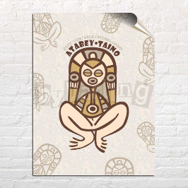 Atabey Taino Puerto Rico Wall Art Download Poster