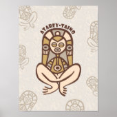 Atabey Taino Puerto Rico Wall Art Download Poster (Voorkant)