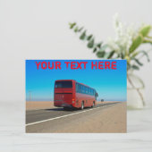 Atacama-bus, Chili-kaart (Staand voorkant)