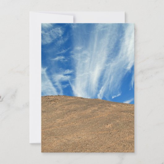 Atacama clouds Card (Voorkant)