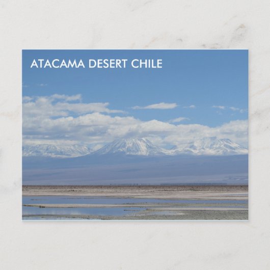 Atacama Desert, Briefkaart Chili (Voorkant)