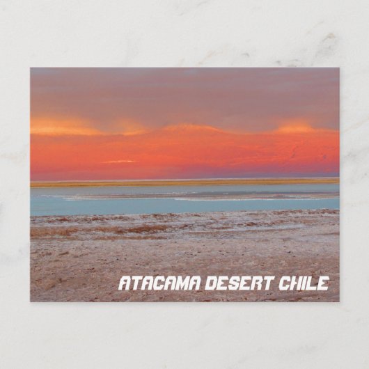 Atacama Desert, Chileens Briefkaart (Voorkant)