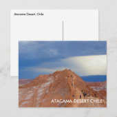 Atacama Desert, Chileens Briefkaart (Voorkant / Achterkant)