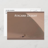 Atacama Desert, Chileens Briefkaart (Voorkant / Achterkant)