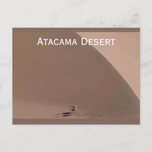 Atacama Desert, Chileens Briefkaart (Voorkant)