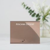 Atacama Desert, Chileens Briefkaart (Staand voorkant)