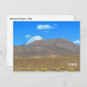 Atacama Desert, Chileens Briefkaart (Voorkant / Achterkant)