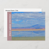 Atacama Desert, Chileens Briefkaart (Voorkant / Achterkant)