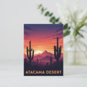Atacama Desert Chili Briefkaart (Staand voorkant)