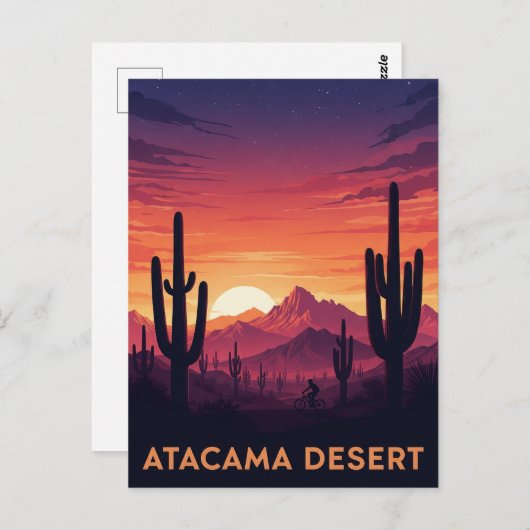 Atacama Desert Chili Briefkaart (Voorkant / Achterkant)