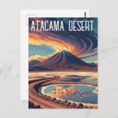 Atacama Desert Chili Briefkaart (Voorkant / Achterkant)